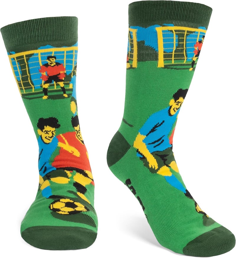 Lavley Funny Socks for Sports Fans and Players - Cool Novelty Gifts for Men, Women, & Teens - Image 3